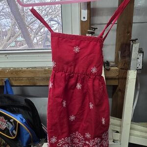 Vintage OshKosh B'gosh Pink Embroidered Sundress